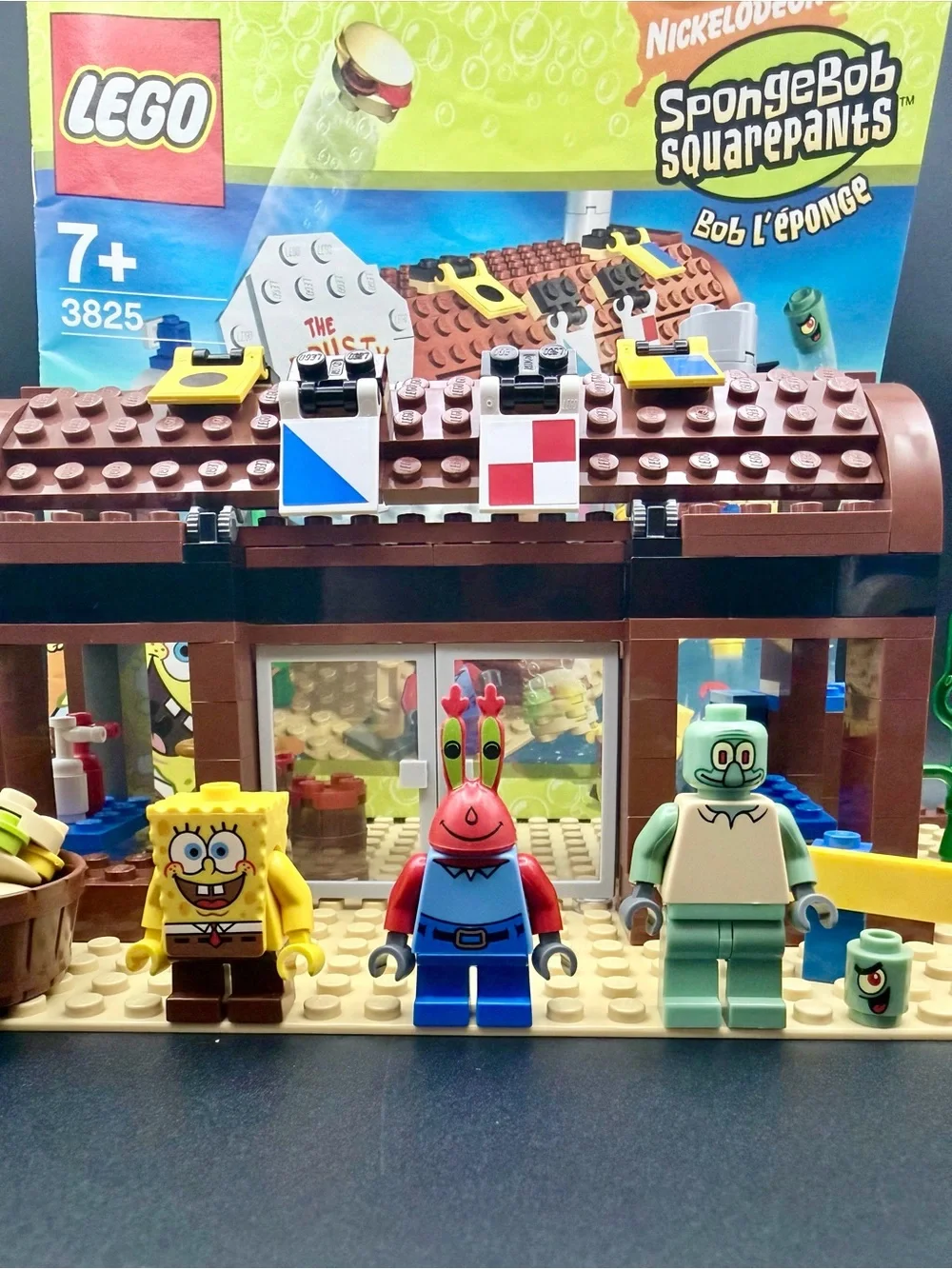 LEGO 3825 Krusty Krab (SpongeBob SquarePants) Complete Set